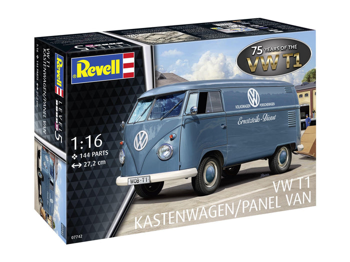 Revell - 1/16 VW T1 Panel Van - 75 Years of the VW T1