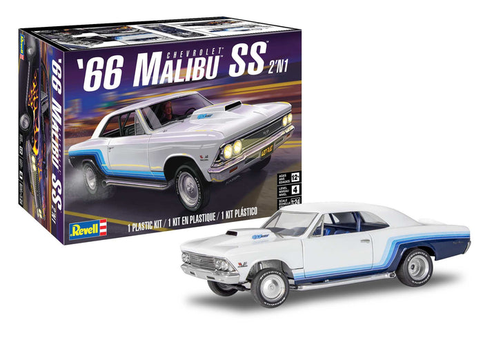 Revell - 1/24 '66 Chevy Malibu SS 2in1