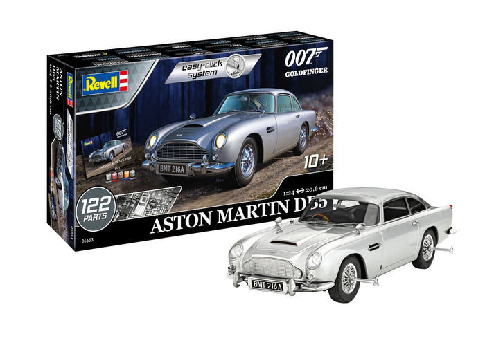 Revell - 1/24 Aston Martin DB5 (Easy-Click) (Model Set Incl. Paint)