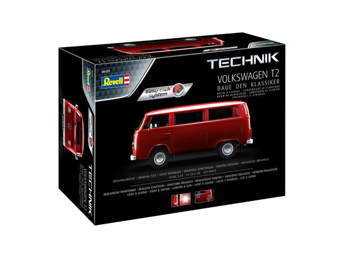 Revell - 1/24 Volkswagen T2 - Technik (Easy-Click-System)