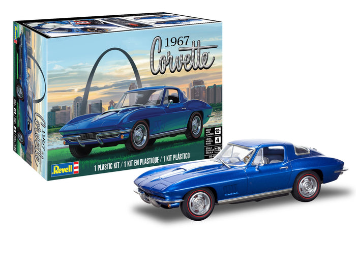 Revell - 1/25 1967 Corvette Coupe