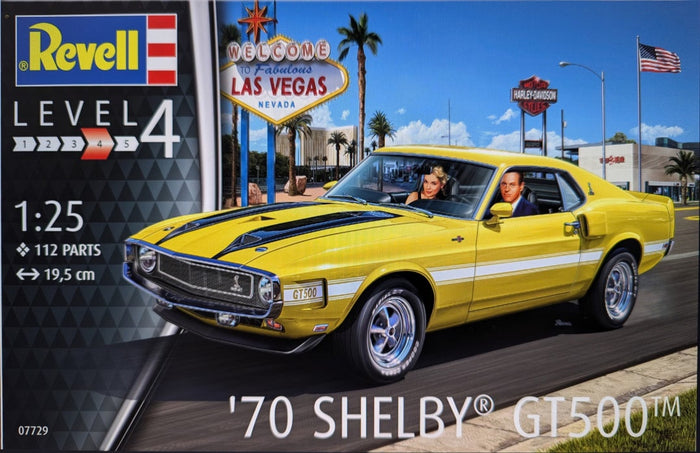 Revell - 1/25 70' Shelby Mustang GT500