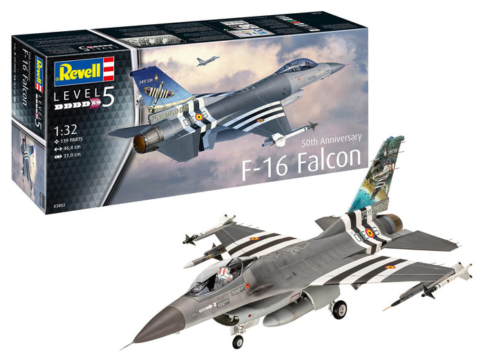 Revell - 1/32 F-16 Falcon 50th Anniversary Edition