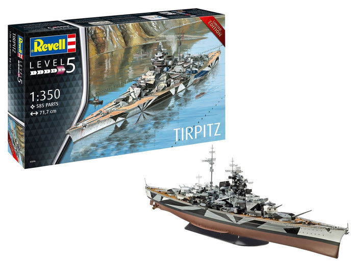 Revell - 1/350 German Battleship "Tirpitz"