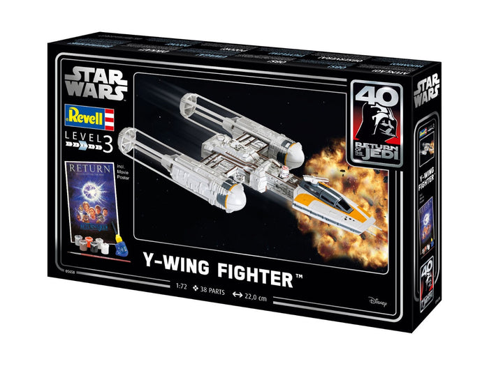 Revell - 1/72 "Y-wing Fighter" (Model set Incl. Paint)