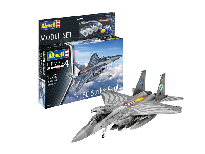 Revell - 1/72 F-15E Strike Eagle (Model Set Incl. Paint)