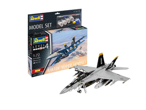 Revell - 1/72 F/A-18F Super Hornet (Model Set Incl. Paint)