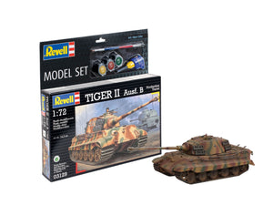 Revell - 1/72 Tiger II Ausf. B (Model Set Incl. Paint)