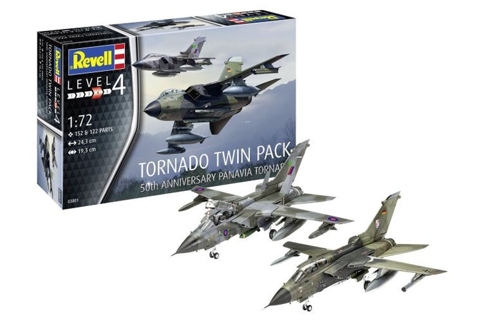 Revell - 1/72 Tornado Twin Pack - 50th Anniversary Panavia Tornado