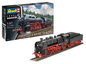 Revell - 1/87 Express Loco S3/6 BR18(5) w/ Tender 2'2'T
