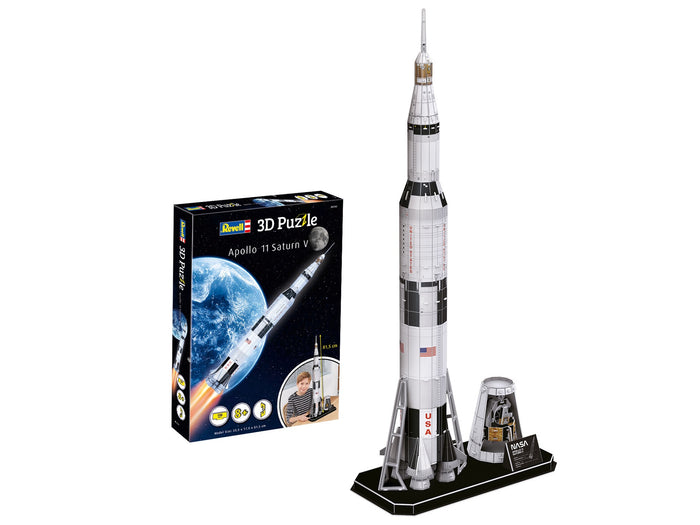 Revell - Apollo 11 Saturn V (136pcs) (3D)