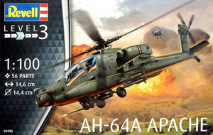Box of the Revell - 1/100 AH-64A Apache