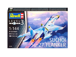 Box of the Revell - 1/144 Suchoi Su-27 Flanker