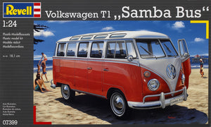 Box of the Revell - 1/24 Volkswagen T1 Samba Bus 1962