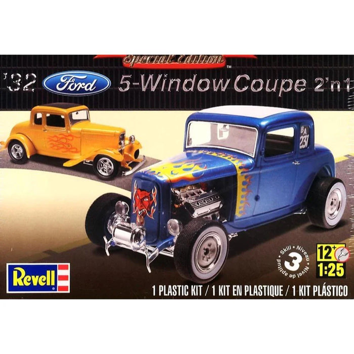 Revell - 1/25 1932 Ford 5 Window Coupe 2in1