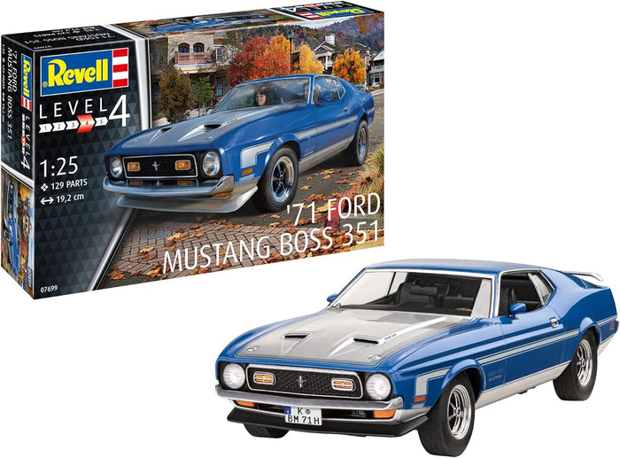 Revell - 1/25 71 Ford Mustang Boss 351