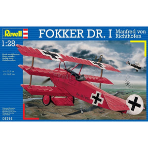 Box of the Revell - 1/28 Fokker Dr.I Richthofen