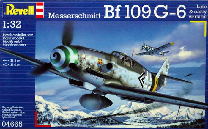 Revell - 1/32 Messerschmidtt Bf109 G-6 (Late/Early Version)