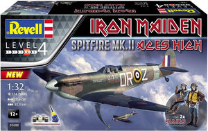 Box of the Revell - 1/32 Spitfire Mk.II "Aces High" Iron Maiden (Model Set Incl. Paint)