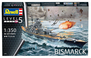 Box of the Revell - 1/350 German Battleship Bismarck