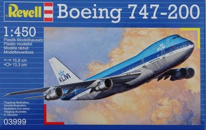 Box of the Revell - 1/450 Boeing 747-200 "KLM" Jumbo Jet