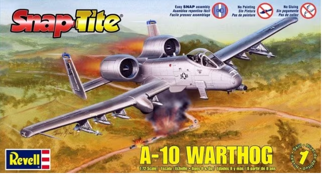Revell - 1/72 A-10 Warthog (Snap Tite)