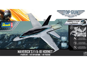 Box of the Revell - 1/72 F/A-18 Hornet "Top Gun" (Easy-Click System)