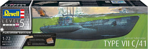 Box of the Revell - 1/72 German Submarine Type VII C/41 (Ltd Ed)