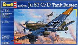 Box of the Revell - 1/72 Junkers Ju 87 G/D Tank Buster