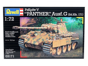 Box of Revell - 1/72 PzKpfw V "Panther" Ausf.G