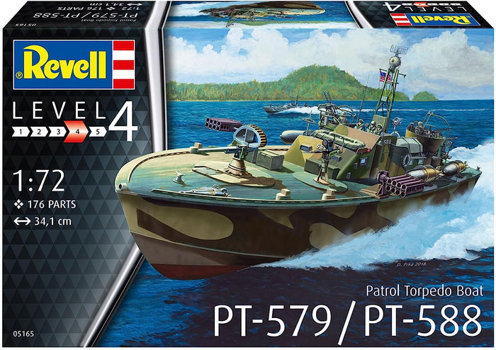 Revell - 1/72 Torpedo Boat PT-588/PT-579