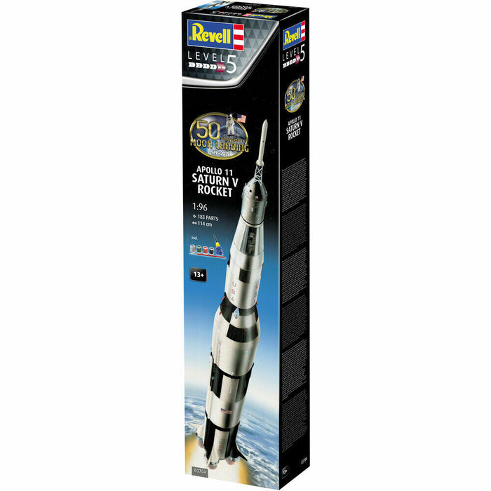 Revell - 1/96 Apollo 11 Saturn V Rocket (50 Years Moon Landing)