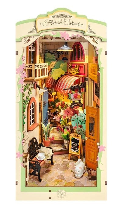 Robotime - DIY Book Nook - Floral Corner