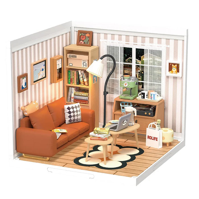 Robotime - Super Creator - Cozy Living Lounge