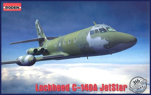 Roden - 1/144 Lockheed C-140A Jetstar
