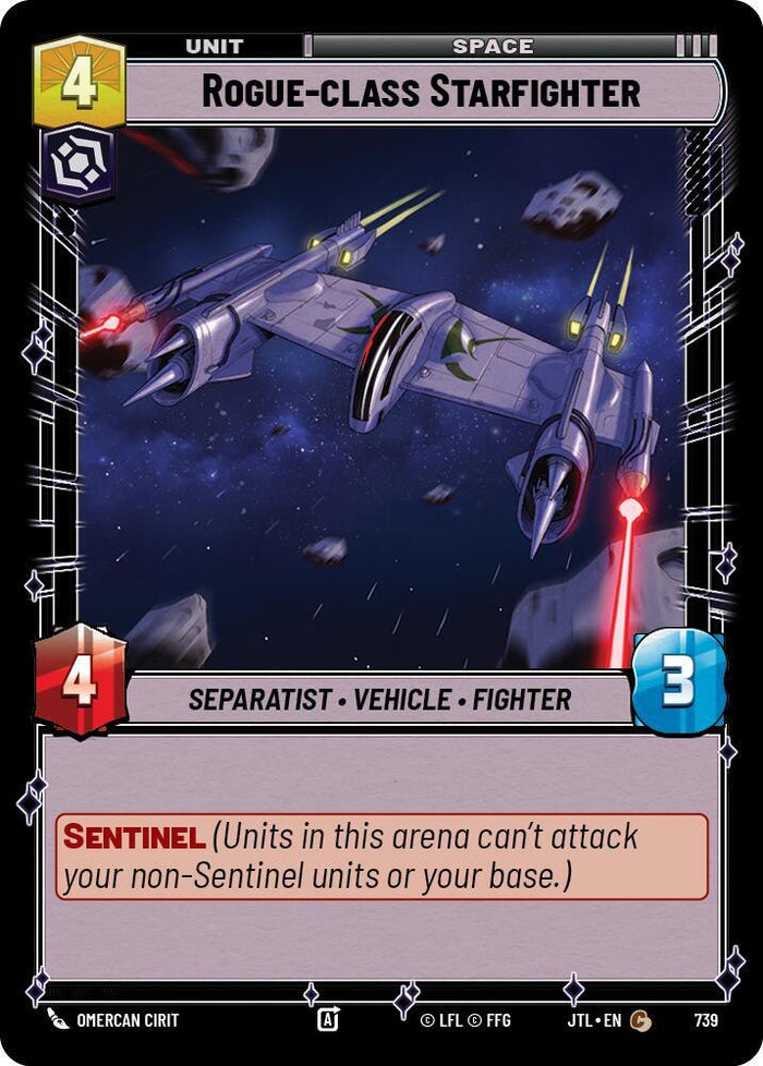 SWU - Rogue-class Starfighter  (739) (Foil)