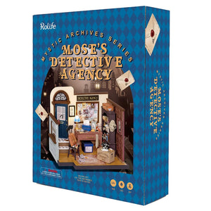 Robotime - DIY House - Mose's Detective Agency Miniature Kit