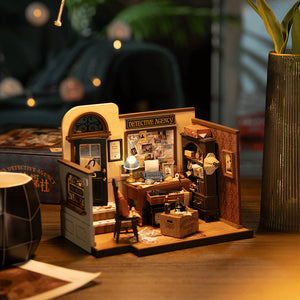 Robotime - DIY House - Mose's Detective Agency Miniature Kit