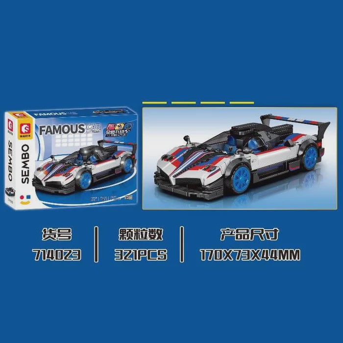 SEMBO - Famous Cars Super Car R (SE714023)