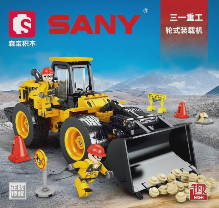 SEMBO - SANY Wheel Loader (24cm Long) 293pcs