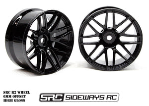 SRC - R2 Wheels - Black (2)