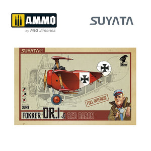 Box art of the SUYATA - Fokker Dr.I & Red Baron