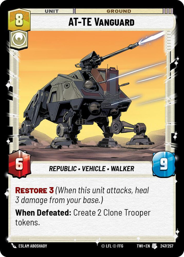 SWU - AT-TE Vanguard (247/257) (Foil)