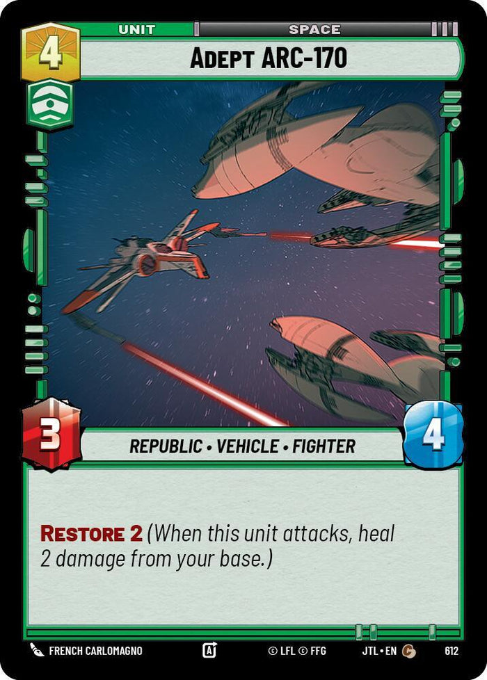 SWU - Adept ARC-170 (612) (Foil)