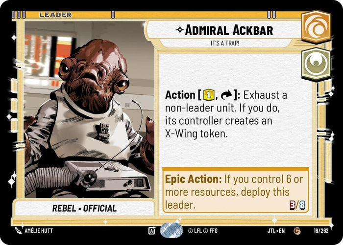 SWU - Admiral Ackbar - It's a Trap! (016/262)