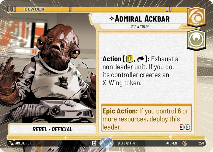 SWU - Admiral Ackbar - It's a Trap! (278)