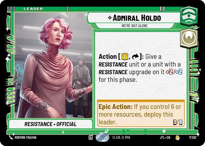 SWU - Admiral Holdo - We're Not Alone (007/262)