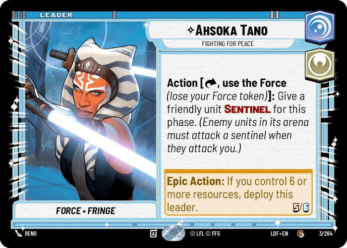 SWU - Ahsoka Tano - Fighting for Peace  (003/264)