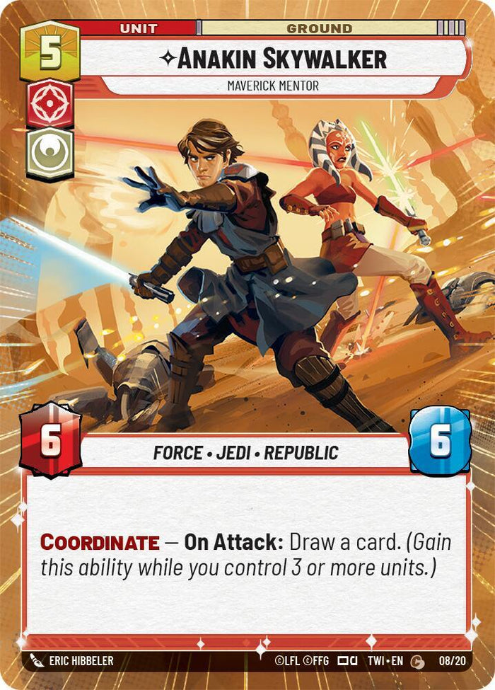 SWU - Anakin Skywalker - Maverick Mentor (08/20)