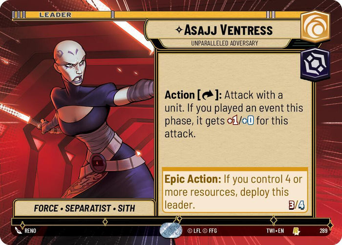 SWU - Asajj Ventress - Unparalleled Adversary (289)